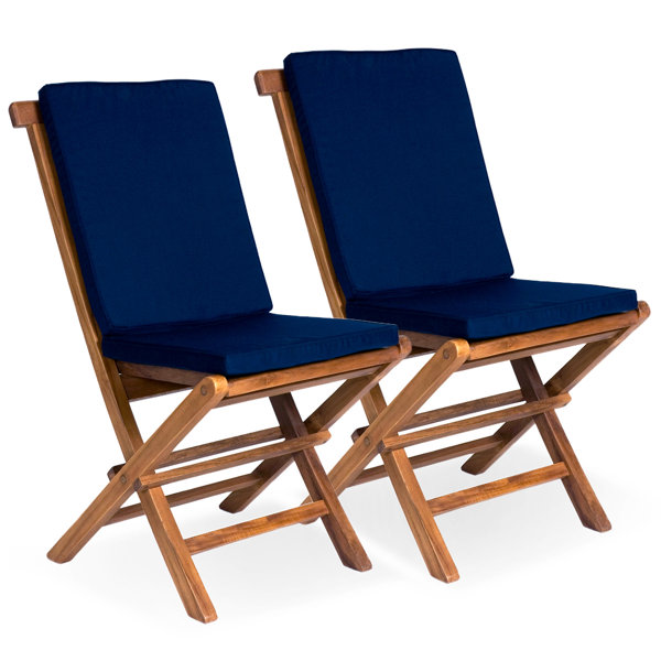 All Things Cedar Folding Chair Set Wayfair